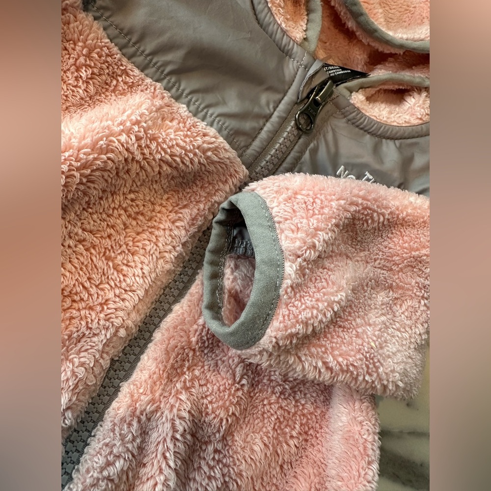 The North Face Baby Girl Oso Fleece Hoodie - Picture 6 of 10